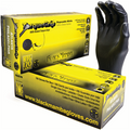 Black Snakeskin Mamba Gloves - Medium - BSS110