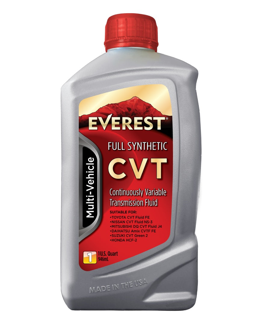 EVEREST Full Synthetic CVT Transmission Fluid 1L Bottle - 12 pack
