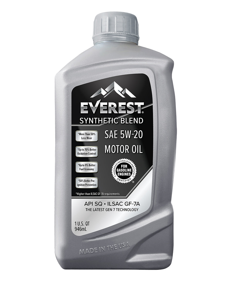 Everest 5W-20 Blend Motor Oil 1L Bottle
