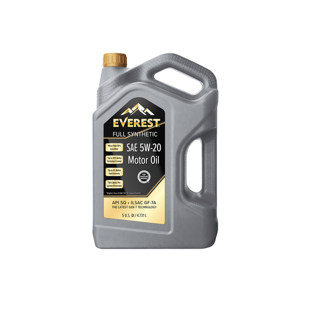 Everest 5W-20 Full Synthetic Motor Oil 5-Quart Bottle - 4pk