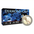 MF300M Diamond Grip Nitrile Gloves - Medium