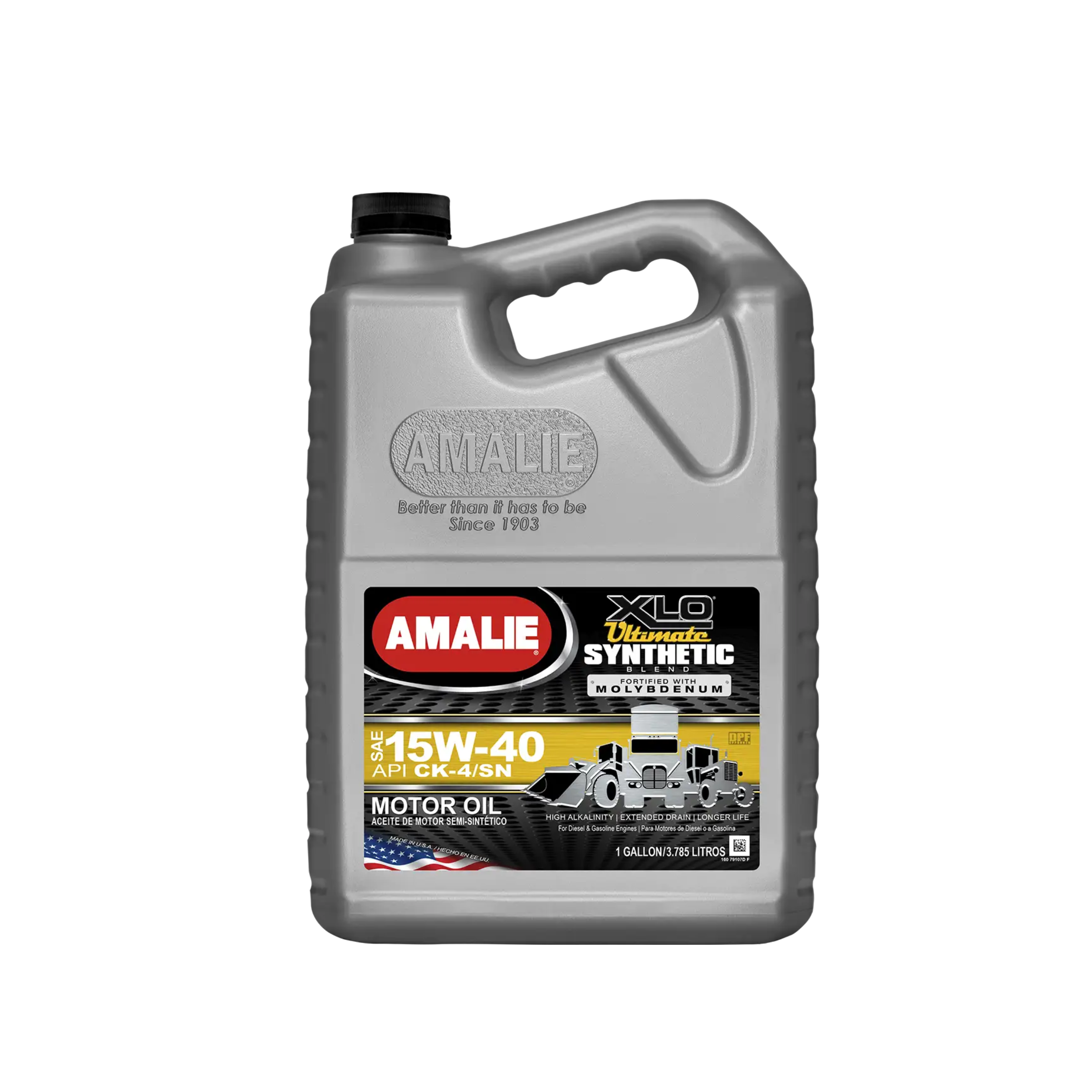 Amalie 15W-40 Synthetic Blend 1 Gallon - 4pk