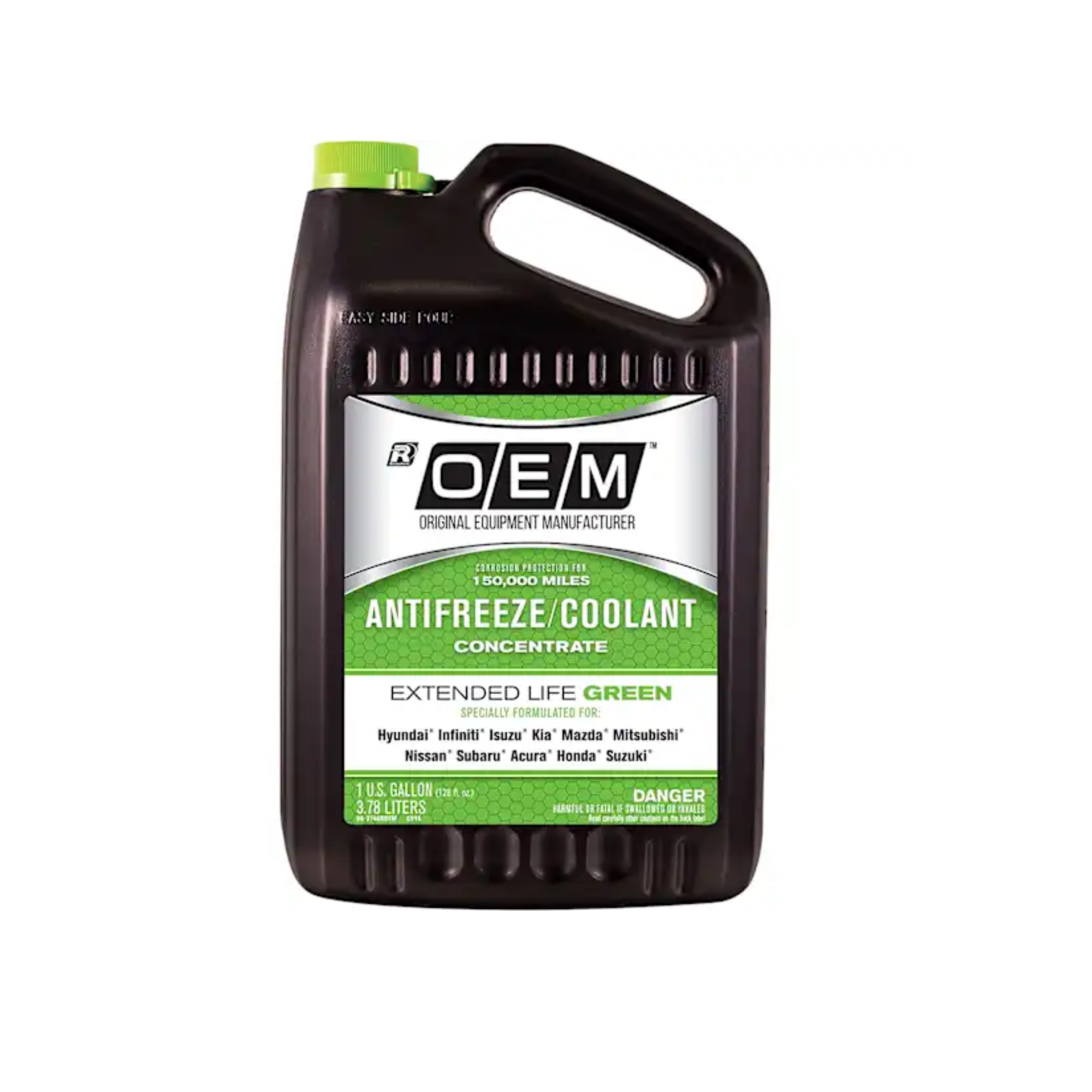 OEM Asian Green Full Strength Antifreeze